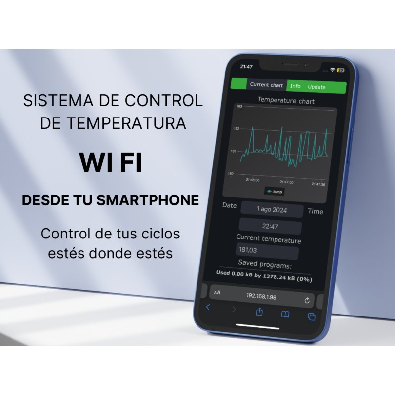 Esterilizador AMATIX 20 Litros Con Pantalla