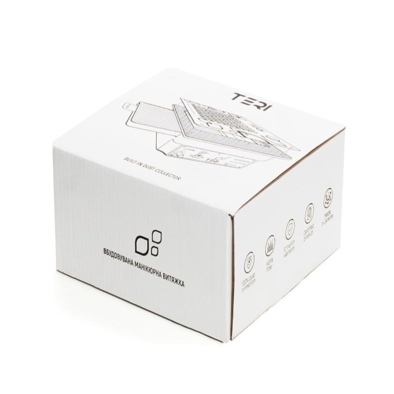 Teri Turbo Integrable (Pletina White Metal)