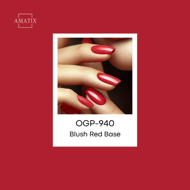 Amatix Base Coat Blush Red 940, 10 ml