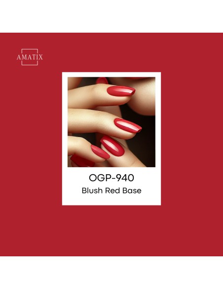 Amatix Base Coat Blush Red 940, 10 ml