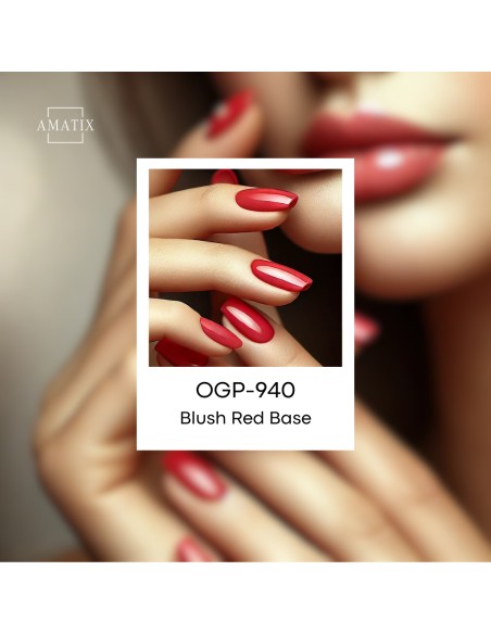 Amatix Base Coat Blush Red 940, 10 ml