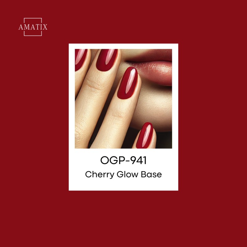 Amatix Base Coat Cherry Glow 941, 10 ml