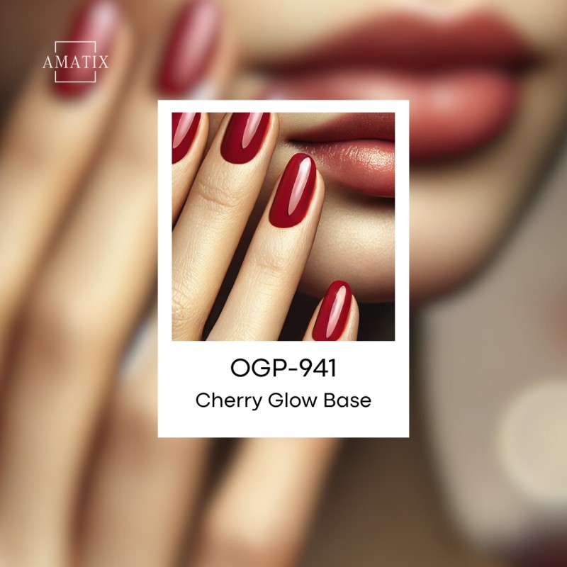 Amatix Base Coat Cherry Glow 941, 10 ml