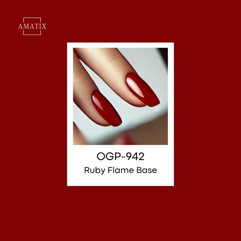 Amatix Base Coat Ruby Flame 942, 10 ml