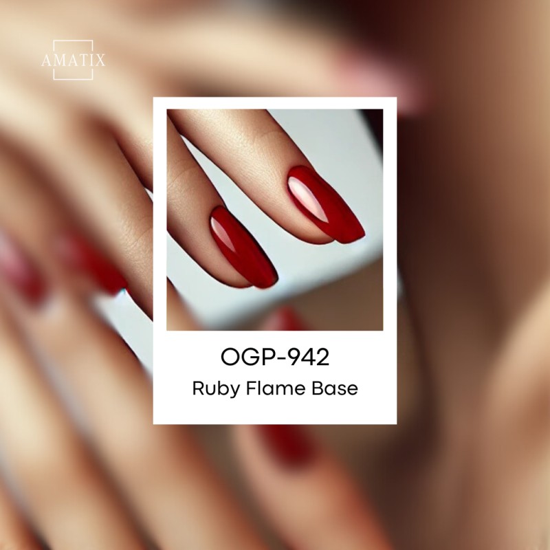 Amatix Base Coat Ruby Flame 942, 10 ml