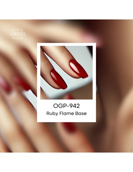 Amatix Base Coat Ruby Flame 942, 10 ml