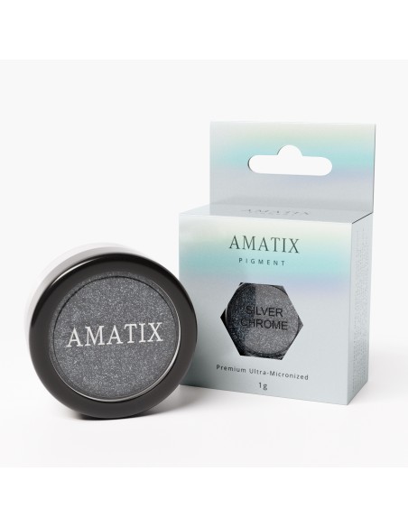 Amatix pigmento de mica *Silver Chrome*