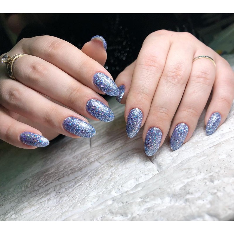 Amatix Gel Polish *101 Lavender Holographic...