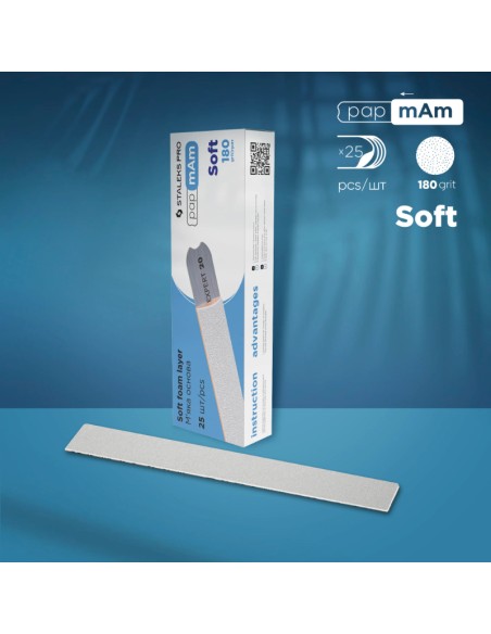 Recambio Desechable papmAm 20 Grano 180 Soft 25und.