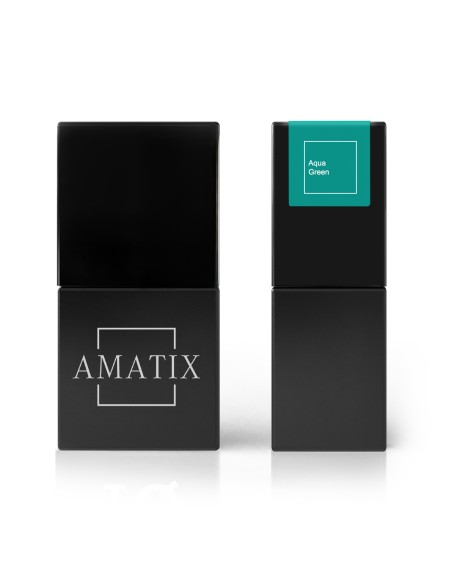 Amatix Gel Polish *282 Aqua Green 10ml
 Color-Azul