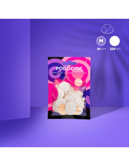 Staleks Desechables para Pododisc Pro M, grosor 320 (50 uds)