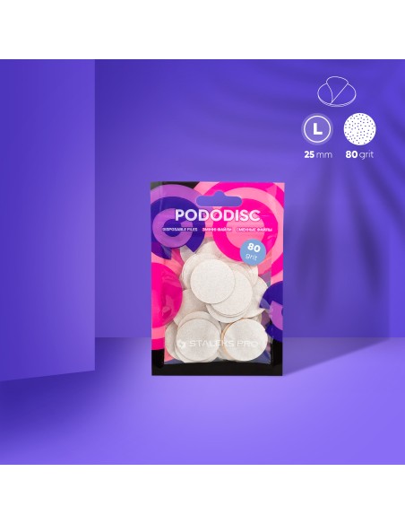 Staleks Desechables para Pododisc Pro L, grosor 80 (50 uds)