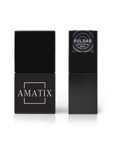 Amatix Gel Polish PULSAR *157 Glimmering Black 10ml