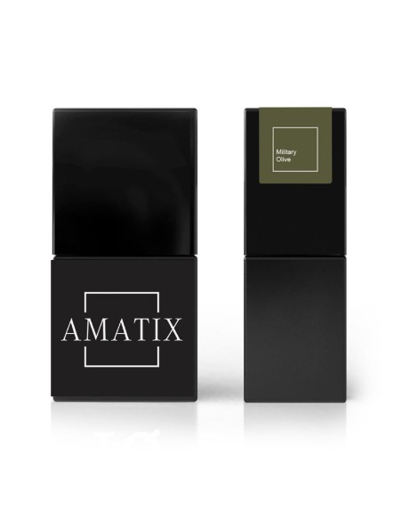 Amatix Gel Polish *216 Military Olive 10ml
 Color-Verde