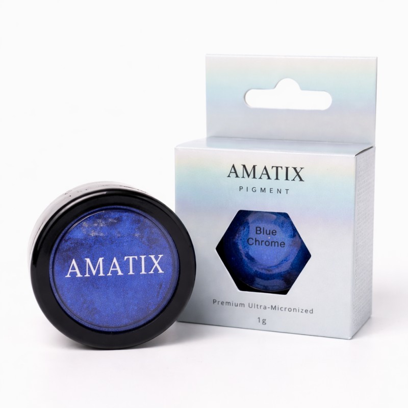Amatix pigmento de mica *Blue Chrome*