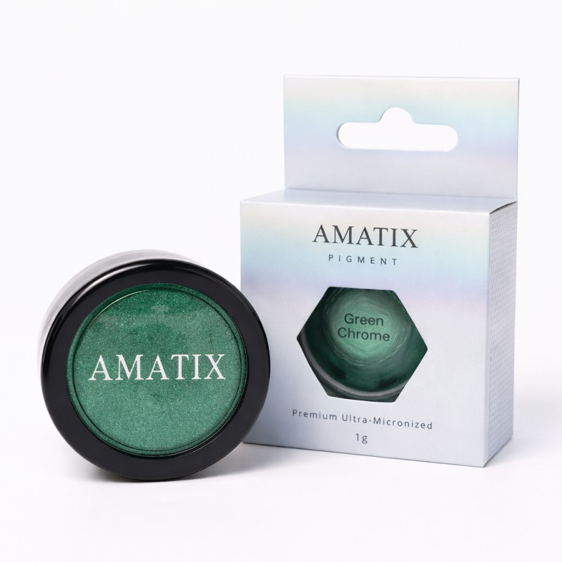 Amatix pigmento de mica *Green Chrome*