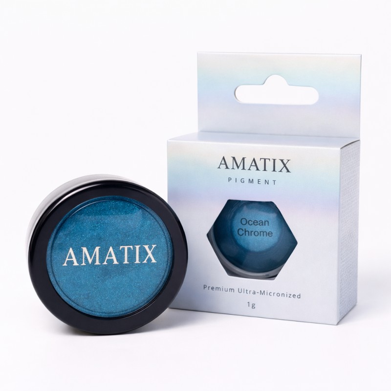 Amatix pigmento de mica *Ocean Chrome*