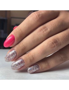 Amatix Gel Polish MIX *103 Dusty Pink Holographic Shimmer... 2