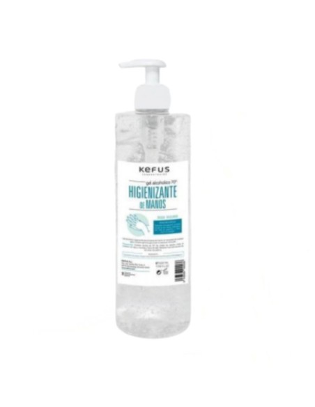 Gel Alcoholico con glicerina 500ml Kefus