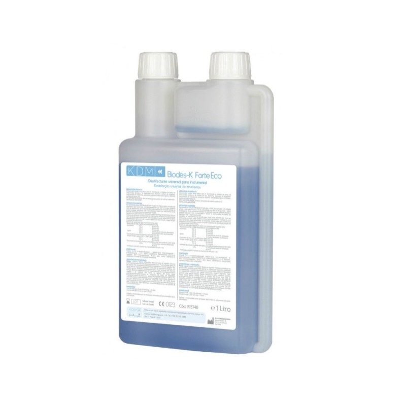 Desinfectante de instrumental Biodes-k Forte Eco Kdm 0,5% doble dosis 1 l