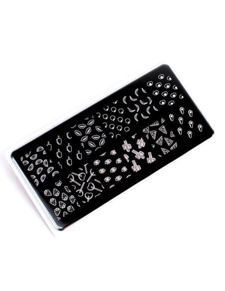 Nail Stamping Plate. Echo: Girl power *1