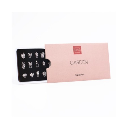 Nail Stamping Plate. Echo: Girl power *3