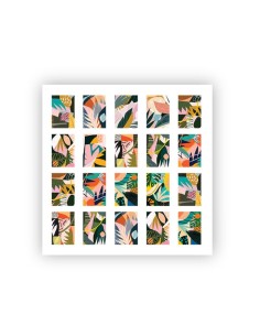 Sliders for nail design. Transfer: Botanist *1