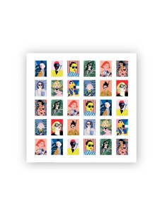 Sliders for nail design. Transfer: Look *1