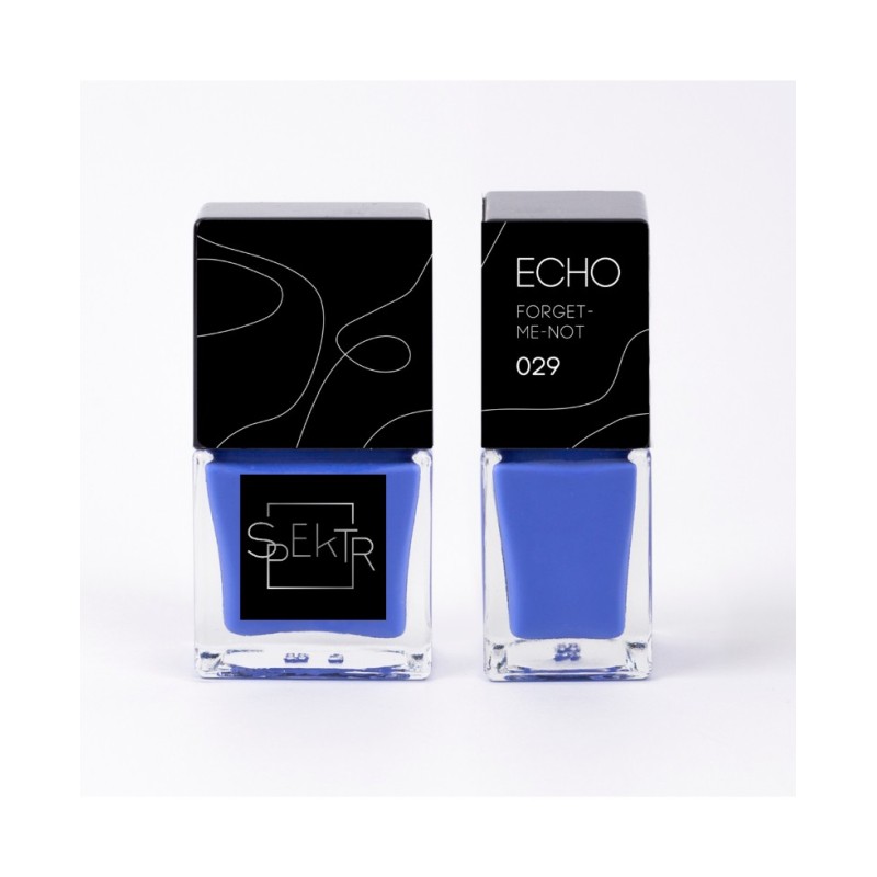 Stamping Nail Polish. Echo: Forget-me-Not