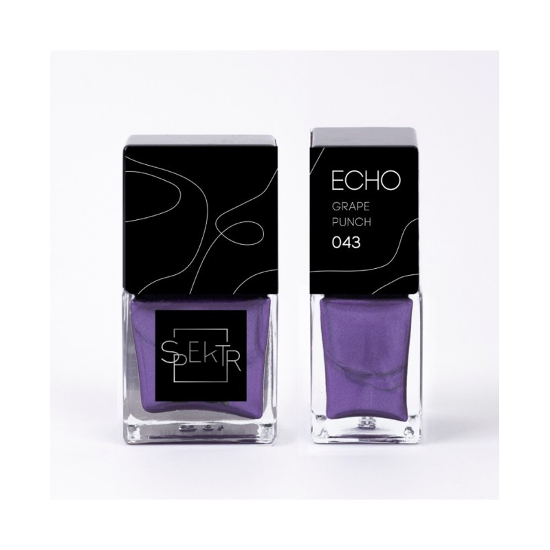 Stamping Nail Polish.  Echo: Grape Punch