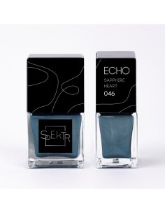 Stamping Nail Polish.  Echo: Sapphire Heart