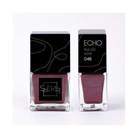 Stamping Nail Polish.  Echo: Mulled Wine