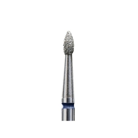 Fresa Staleks "oliva" punta, azul 1,8 mm / parte activa 4 mm