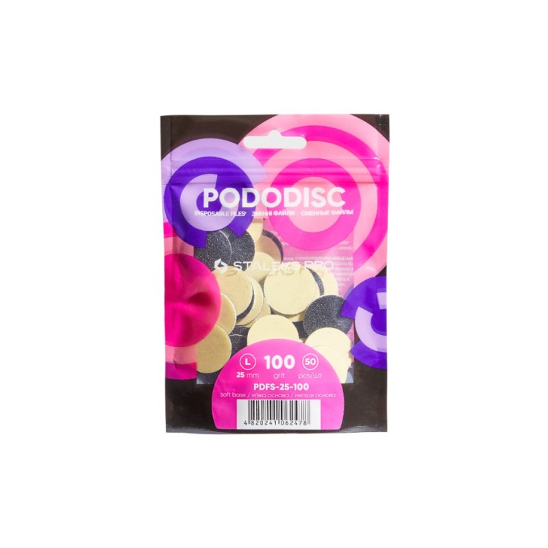 Desechables para Pododisc L grano 100 (50 uds) Espuma