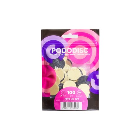 Desechables para Pododisc L grano 100 (50 uds) Espuma