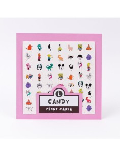 Sliders for nail design. Candy *2