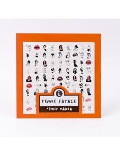 Sliders for nail design. Femme Fatale *1