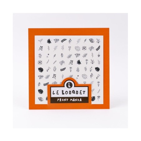 Sliders for nail design. Le Bouquet *1