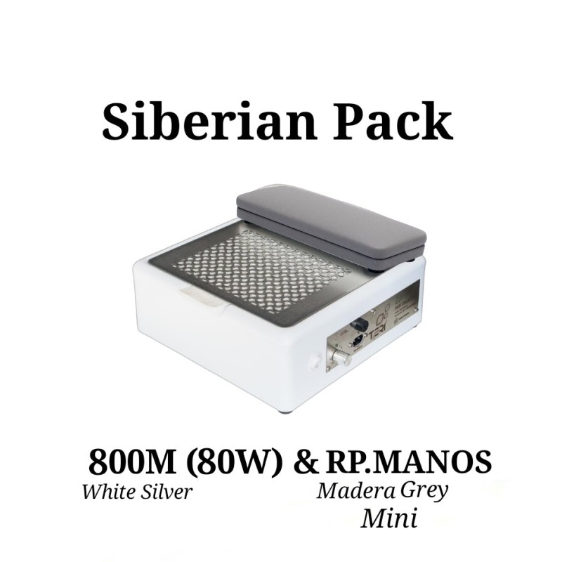 Siberian Pack 800M W/S & Reposamanos Mini Grey