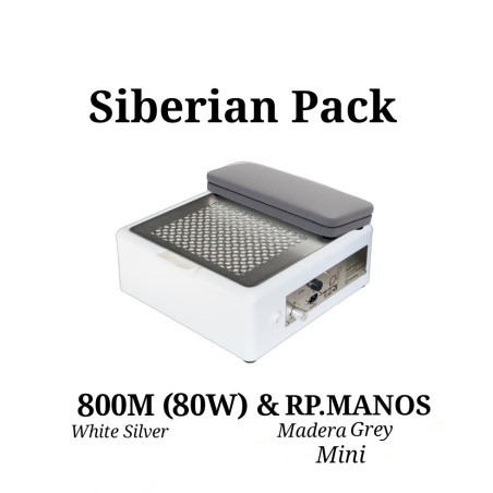 Siberian Pack 800M W/S & Reposamanos Mini Grey