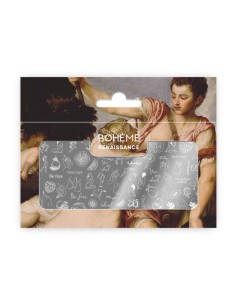 Nail Stamping Plate Spektr. Boheme: Renaissance 1