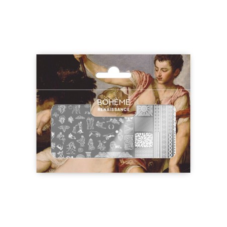 Nail Stamping Plate Spektr. Boheme: RENAISSANCE 4