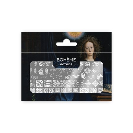 Nail Stamping Plate Spektr. Boheme: Gothica 2