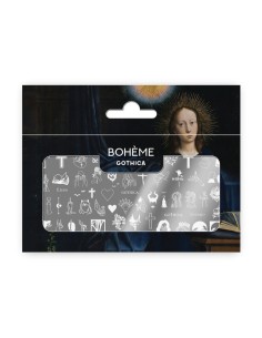 Nail Stamping Plate Spektr. Boheme: Gothica 3