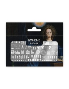 Nail Stamping Plate Spektr. Boheme: Gothica 4