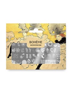 Nail Stamping Plate Spektr. Boheme: Modernism 2