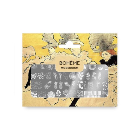 Nail Stamping Plate Spektr. Boheme: Modernism 2