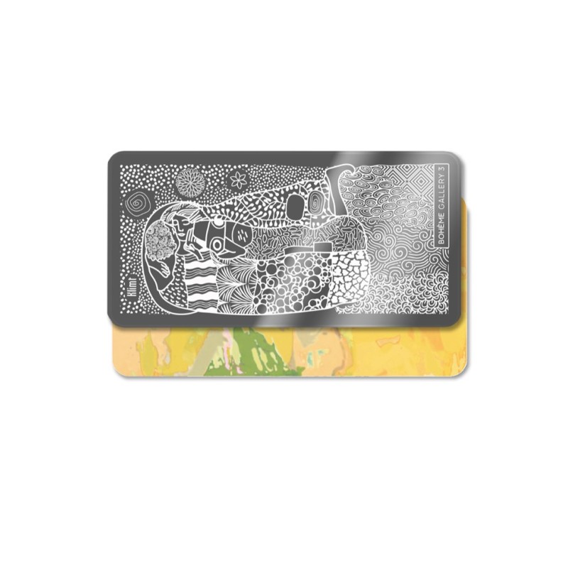 Nail Stamping Plate Spektr. Boheme: Gallery 3