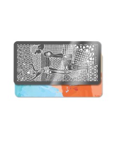 Nail Stamping Plate Spektr. Boheme: Gallery 5 2