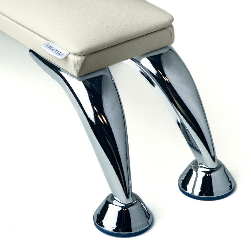 Reposamanos Amatix patas metálicas Beige